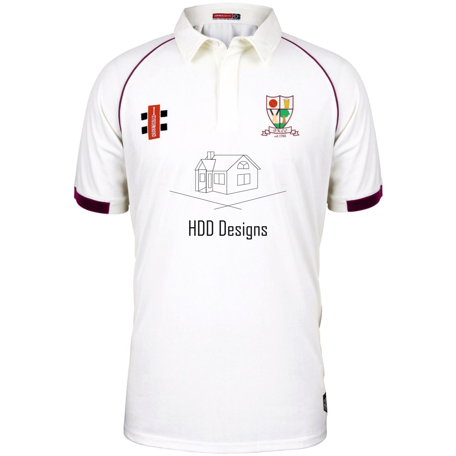 Parkhouse Matrix V2 Short Sleeve Cricket Shirt Parkhouse Matrix V2 Short Sleeve Cricket Shirt