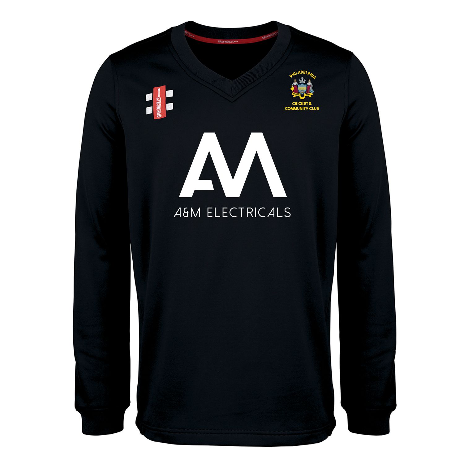 Philadelphia T20 Pro Performance Long Sleeve Sweater Juniors Philadelphia T20 Pro Performance Long Sleeve Sweater Juniors