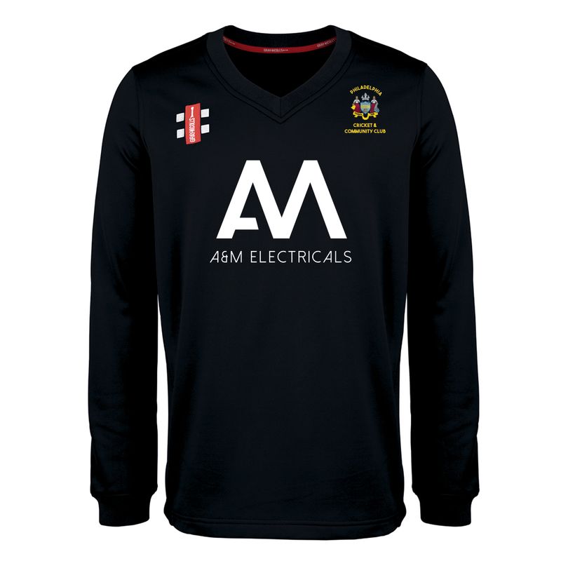 Philadelphia T20 Pro Performance Long Sleeve Sweater Juniors Philadelphia T20 Pro Performance Long Sleeve Sweater Juniors
