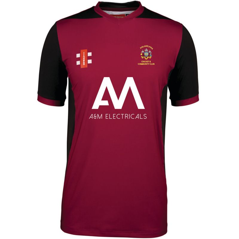 Philadelphia T20 Short Sleeve Shirt Seniors Philadelphia T20 Short Sleeve Shirt Seniors