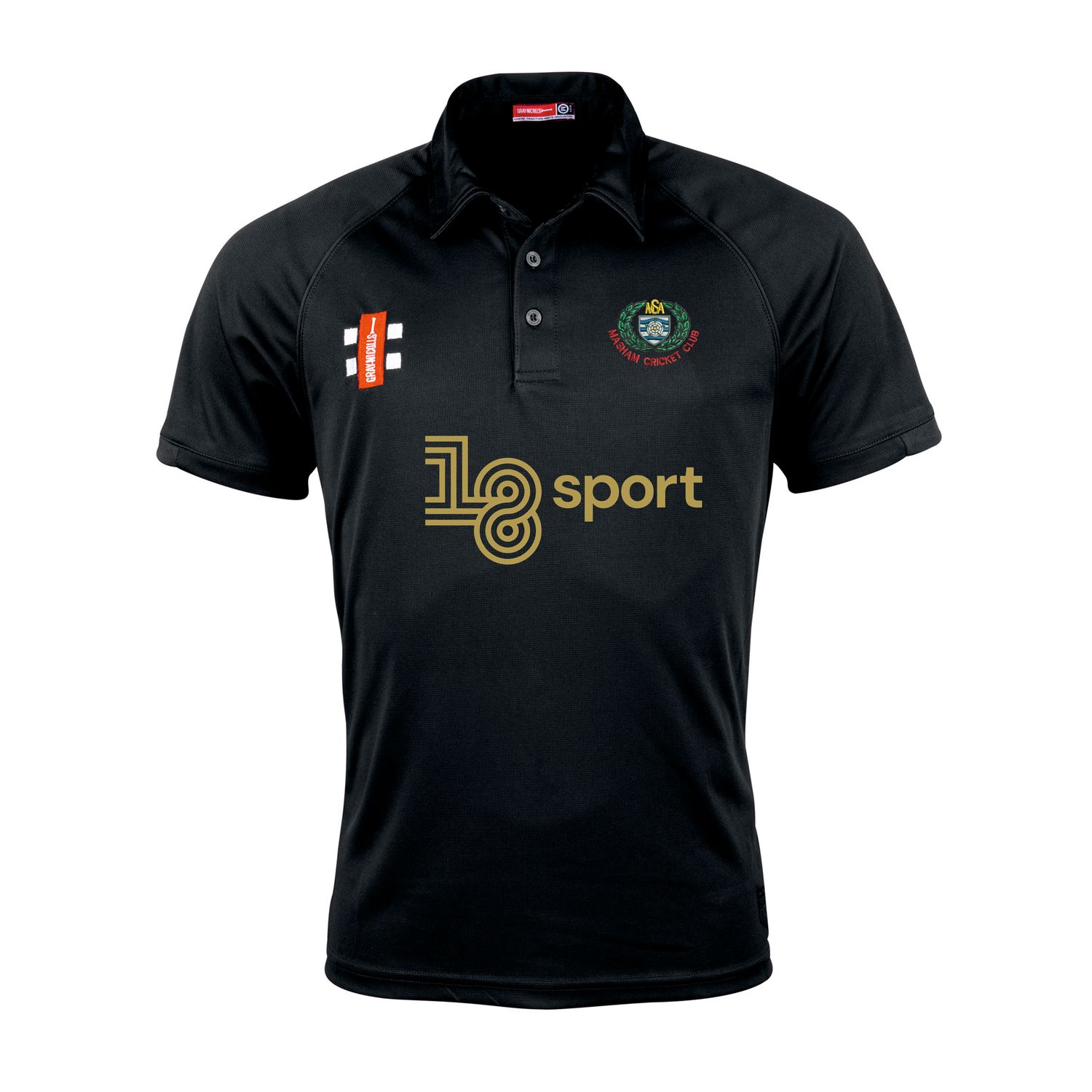 Masham Castle Matrix Polo Shirt Masham Castle Matrix Polo Shirt