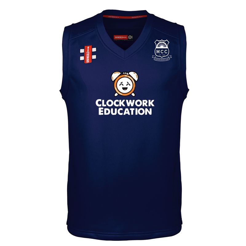 Murton Pro Performance T20 Navy Sleeveless Slipover Women and Girls Team Murton Pro Performance T20 Navy Sleeveless Slipover Women and Girls Team