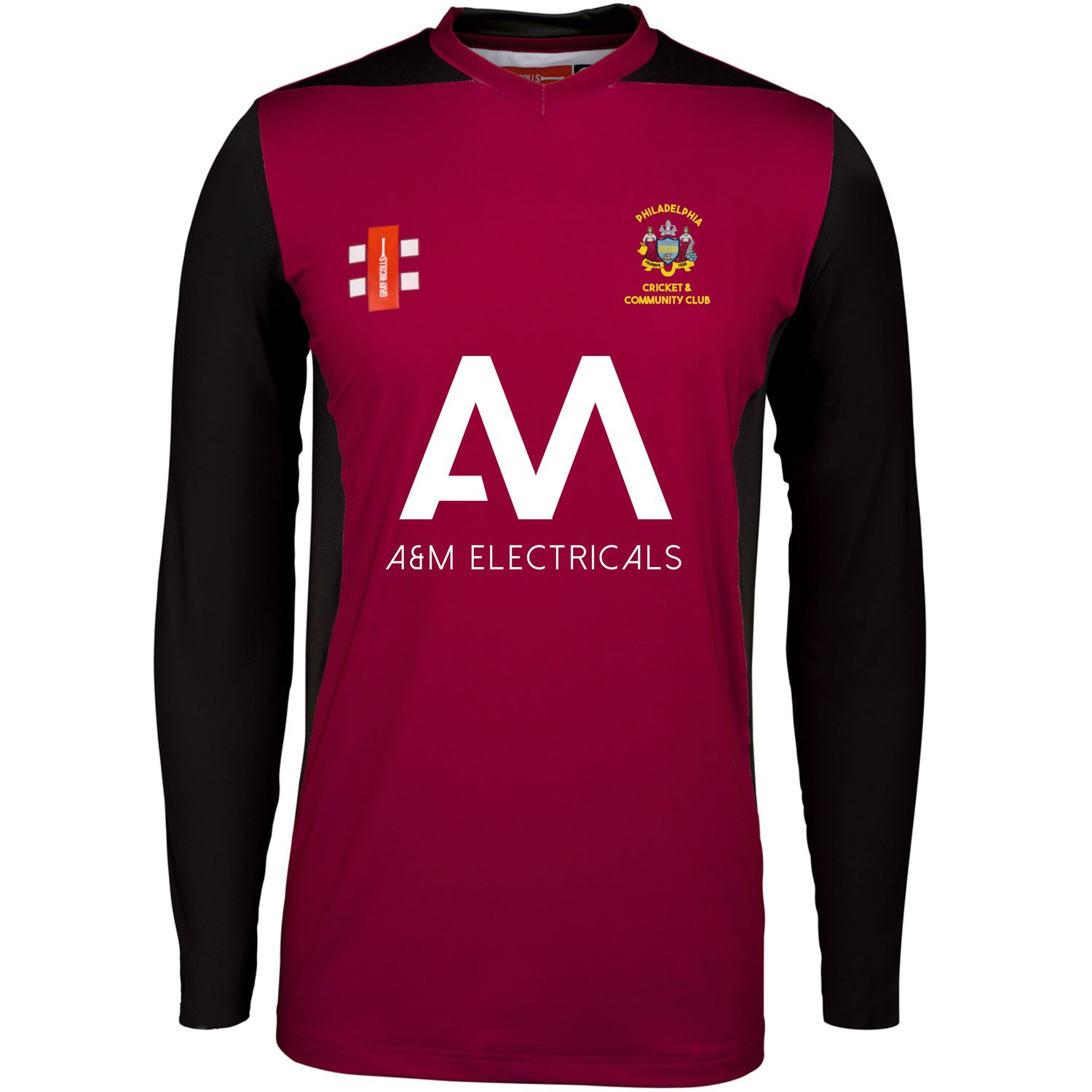 Philadelphia T20 Long Sleeve Shirt Juniors Philadelphia T20 Long Sleeve Shirt Juniors