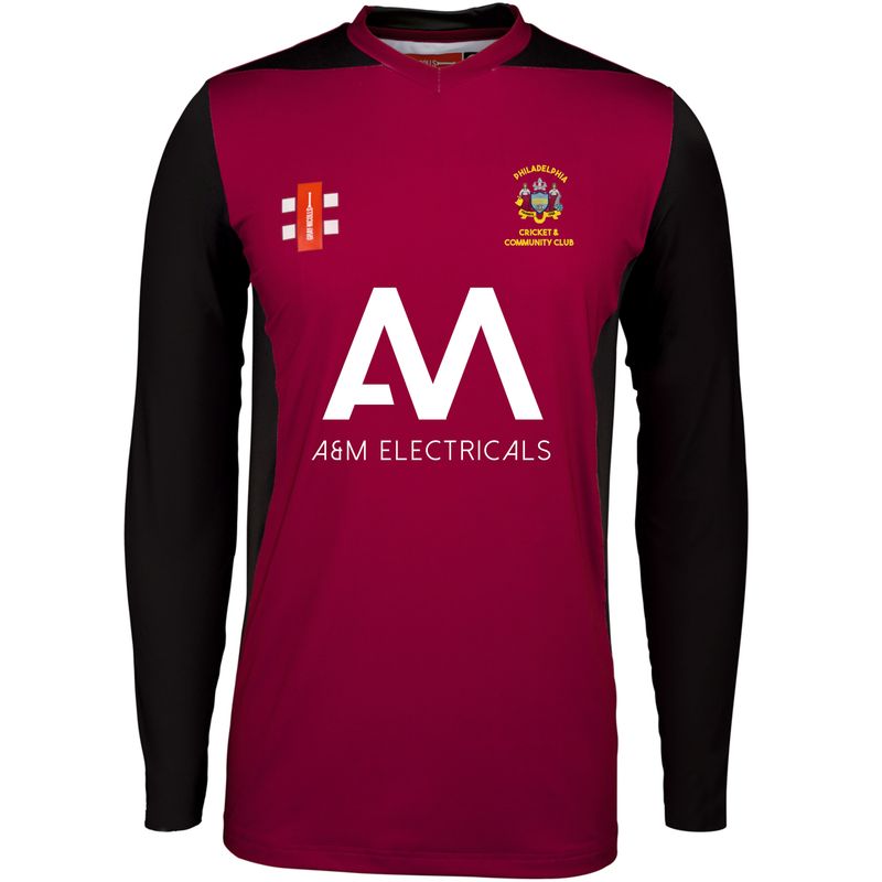 Philadelphia T20 Long Sleeve Shirt Juniors Philadelphia T20 Long Sleeve Shirt Juniors
