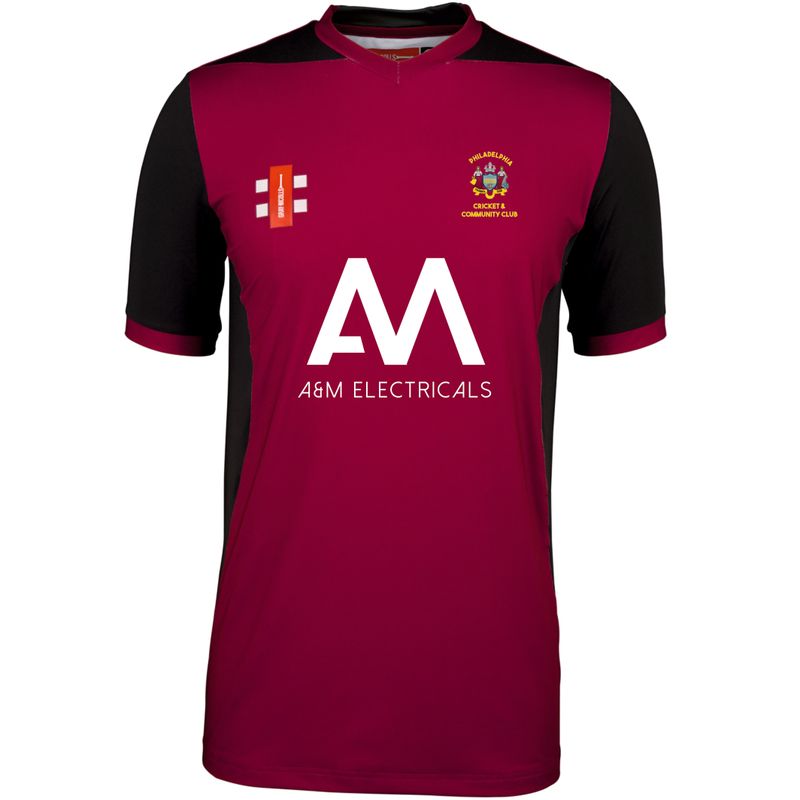 Philadelphia T20 Short Sleeve Shirt Juniors Philadelphia T20 Short Sleeve Shirt Juniors