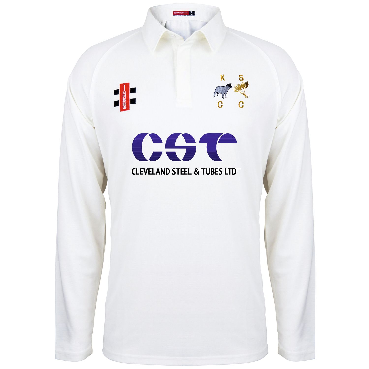 Kirby Sigston Matrix V2 Long Sleeve Cricket Shirt Kirby Sigston Matrix V2 Long Sleeve Cricket Shirt