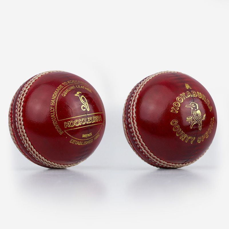 Kookaburra County Special Red Leather Cricket Ball (Box of 6) Kookaburra County Special Red Leather Cricket Ball (Box of 6)