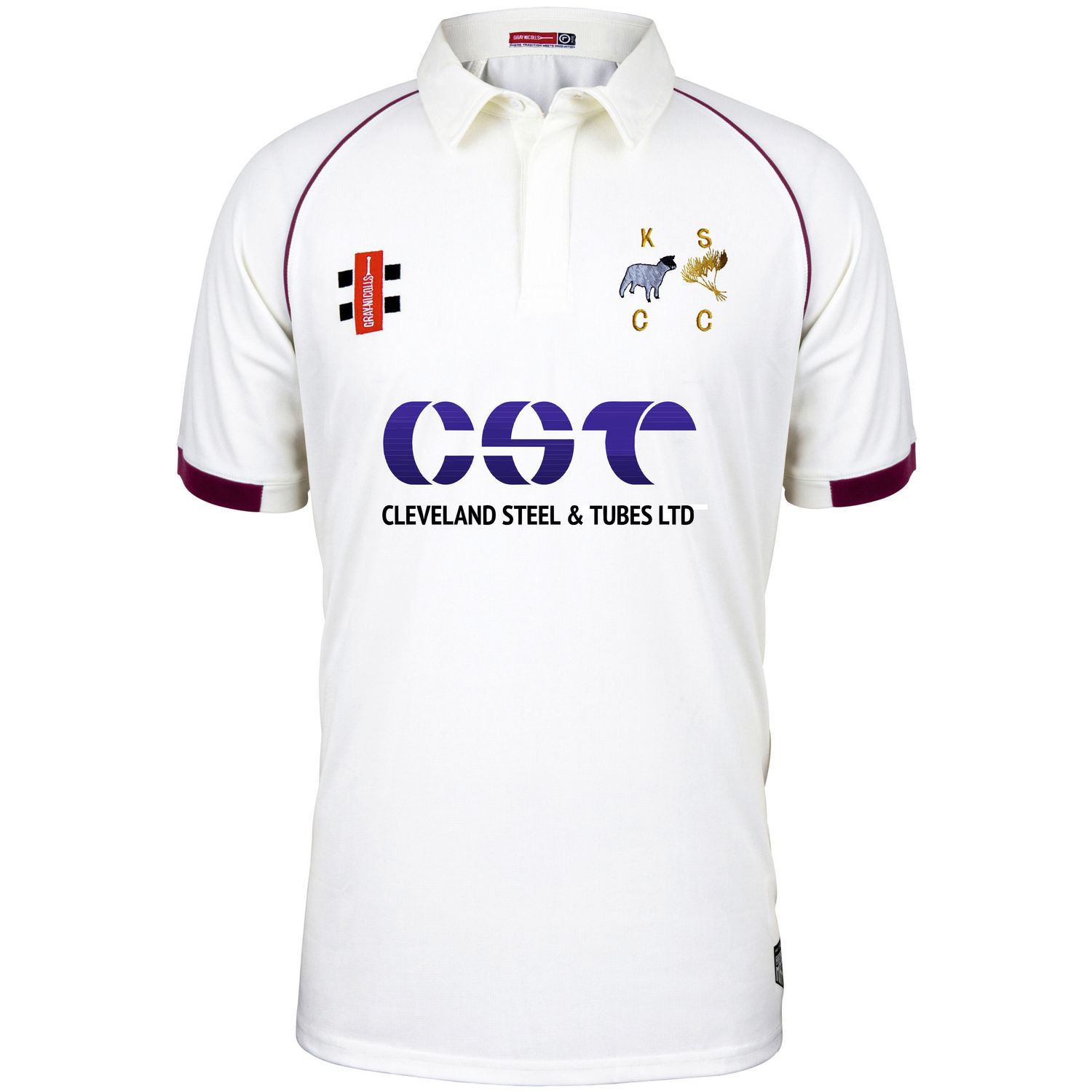 Kirby Sigston Matrix V2 Short Sleeve Cricket Shirt Kirby Sigston Matrix V2 Short Sleeve Cricket Shirt