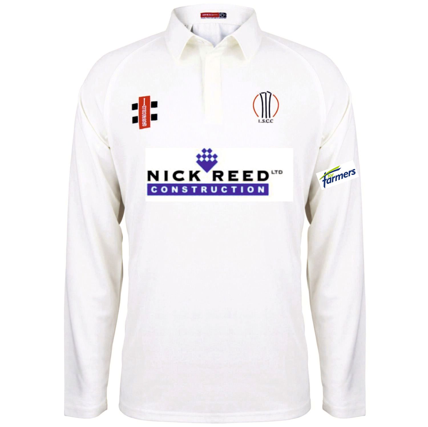 Long Sutton JUNIORS Matrix V2 Long Sleeve Cricket Shirt Long Sutton JUNIORS Matrix V2 Long Sleeve Cricket Shirt