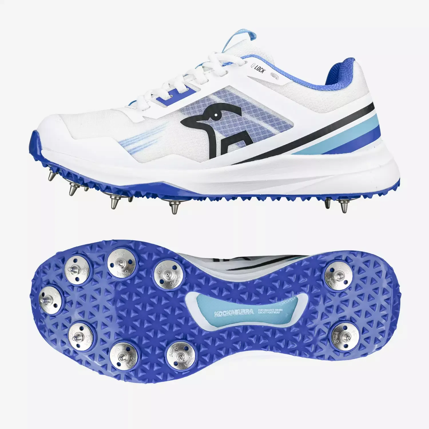 Kookaburra KC 2.0 Spike Cricket Shoe Blue / Sky Kookaburra KC 2.0 Spike Cricket Shoe Blue / Sky
