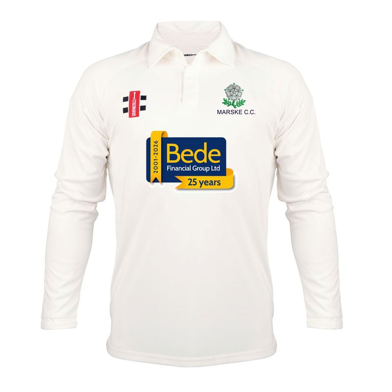 Marske Pro Performance Long Sleeve Cricket Shirt Adult Marske Pro Performance Long Sleeve Cricket Shirt Adult