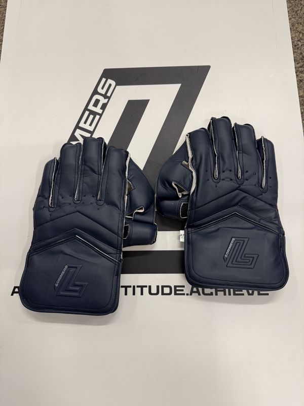 Lorimers Cricket Pro Players v2 Navy Wicket Keeping Gloves Lorimers Cricket Pro Players v2 Navy Wicket Keeping Gloves