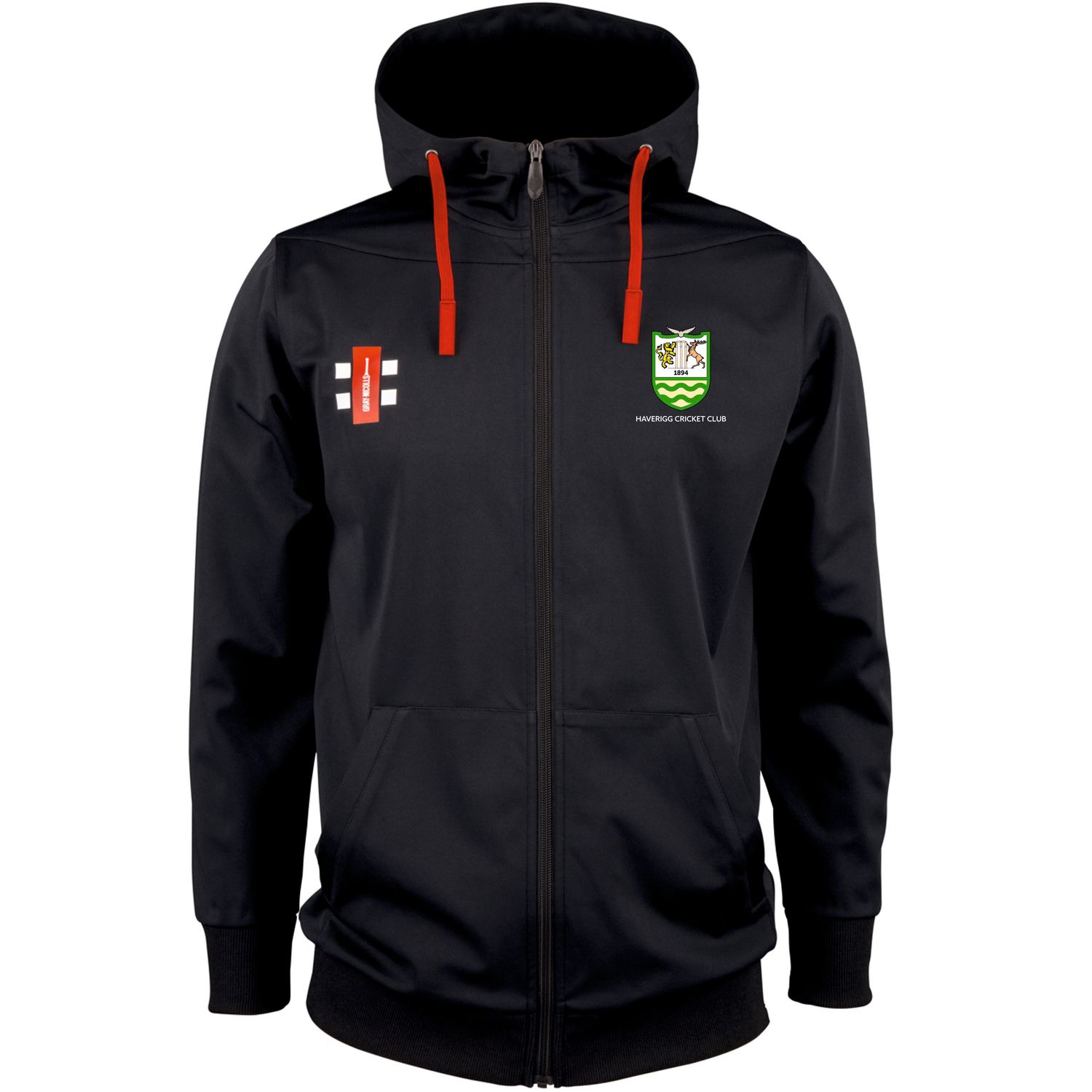 Haverigg Pro Performance Full Zip Hooded Top Adult Haverigg Pro Performance Full Zip Hooded Top Adult