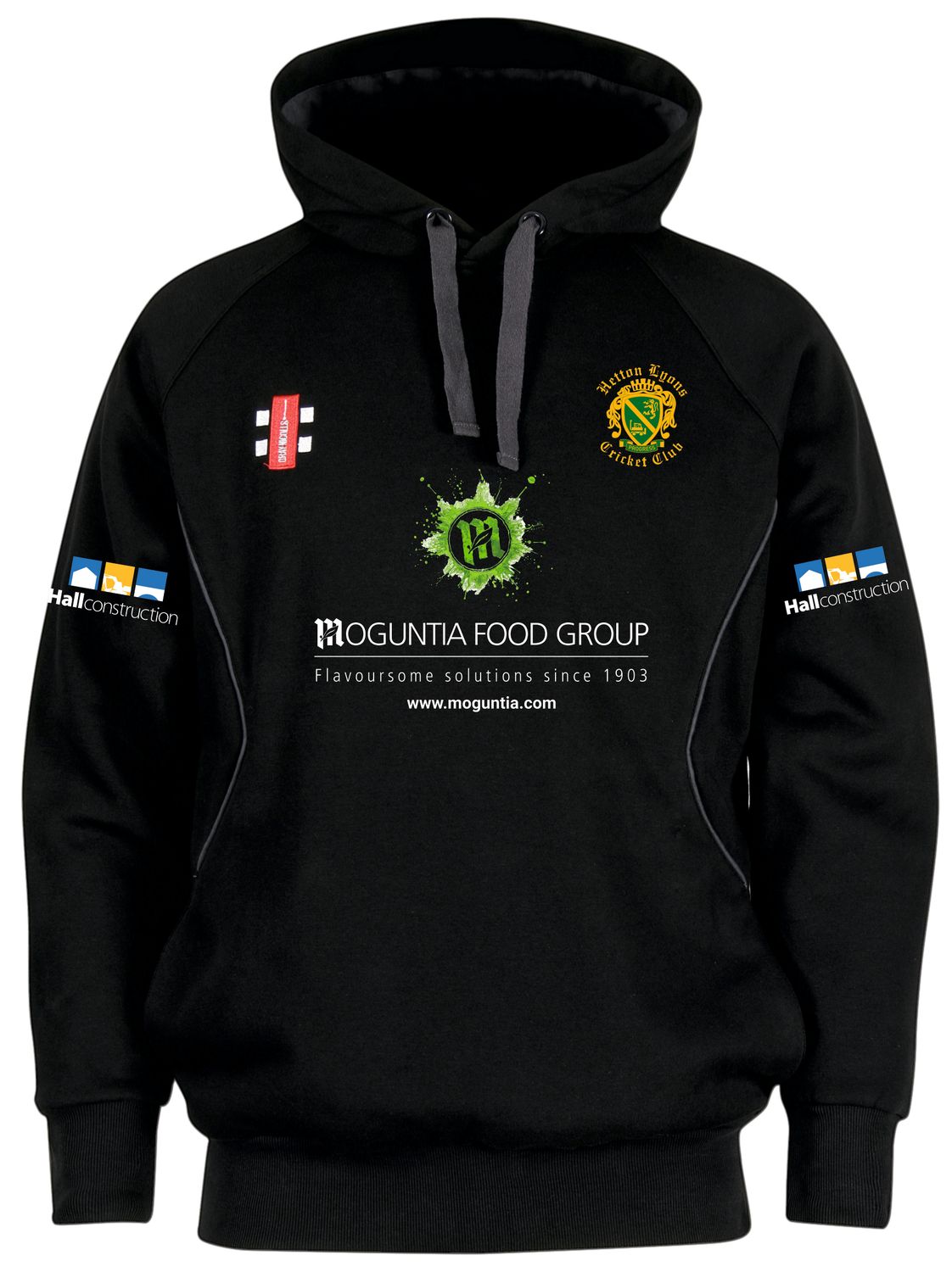 Hetton Lyons Storm Black Hooded Top Hetton Lyons Storm Black Hooded Top