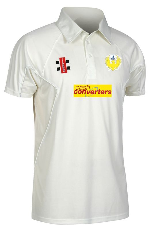 Hunwick Matrix V2 Short Sleeve Cricket Shirt Junior Hunwick Matrix V2 Short Sleeve Cricket Shirt Junior