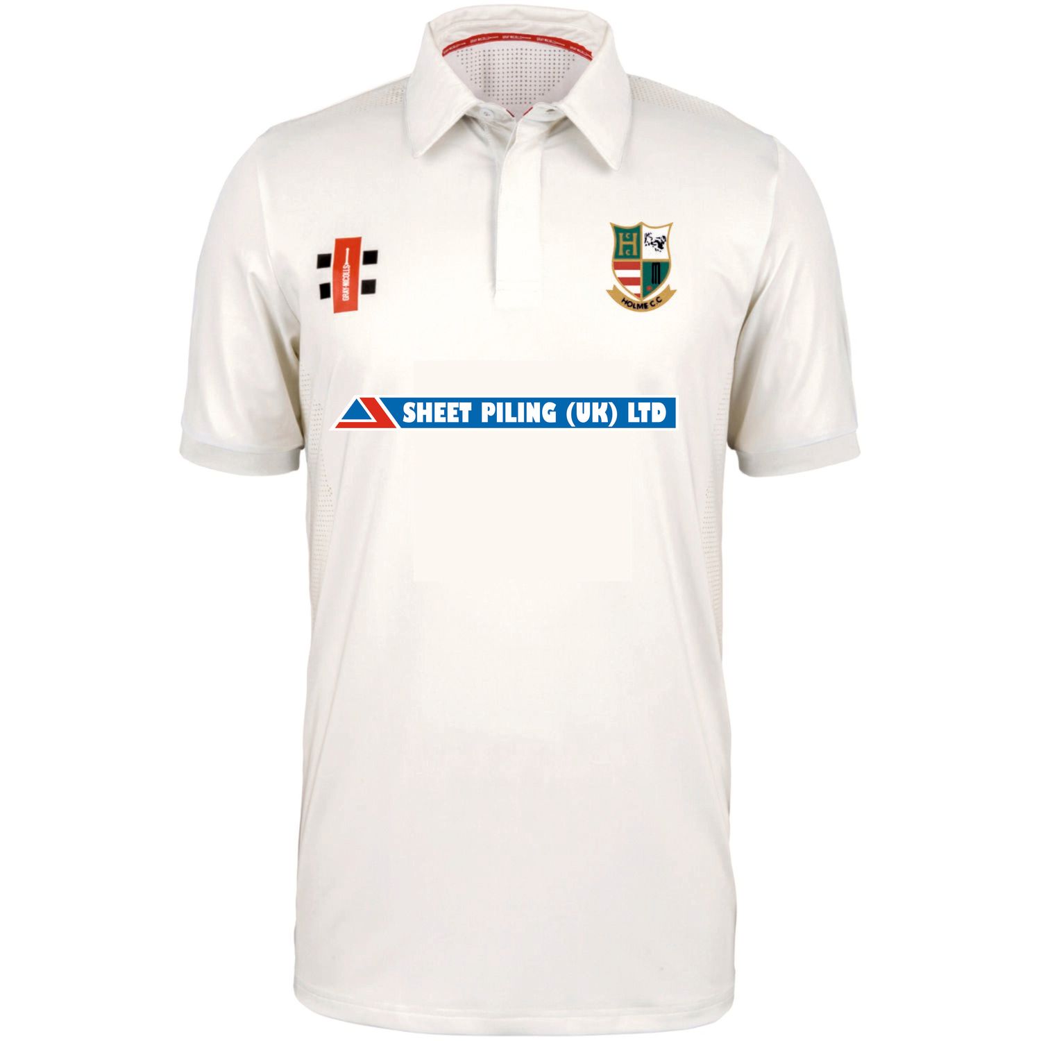 Holme Pro Performance Short Sleeve Cricket Shirt Adult Holme Pro Performance Short Sleeve Cricket Shirt Adult