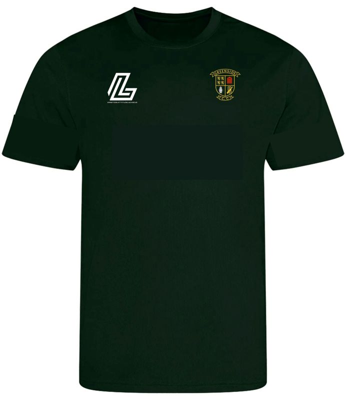 Greenside Lorimers Green Training T Shirt Greenside Lorimers Green Training T Shirt