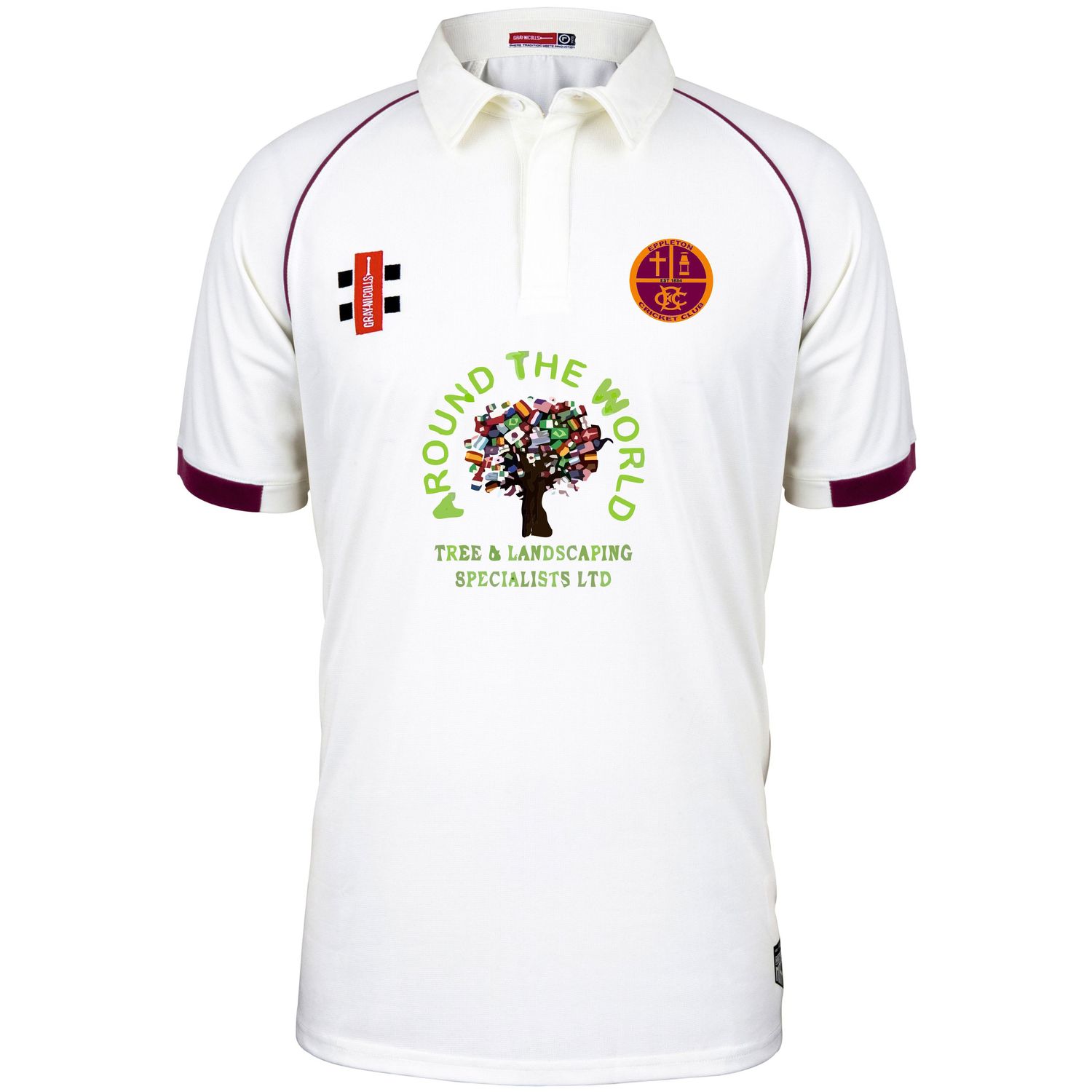 Eppleton Matrix V2 Short Sleeve Cricket Shirt Adult Section Eppleton Matrix V2 Short Sleeve Cricket Shirt Adult Section