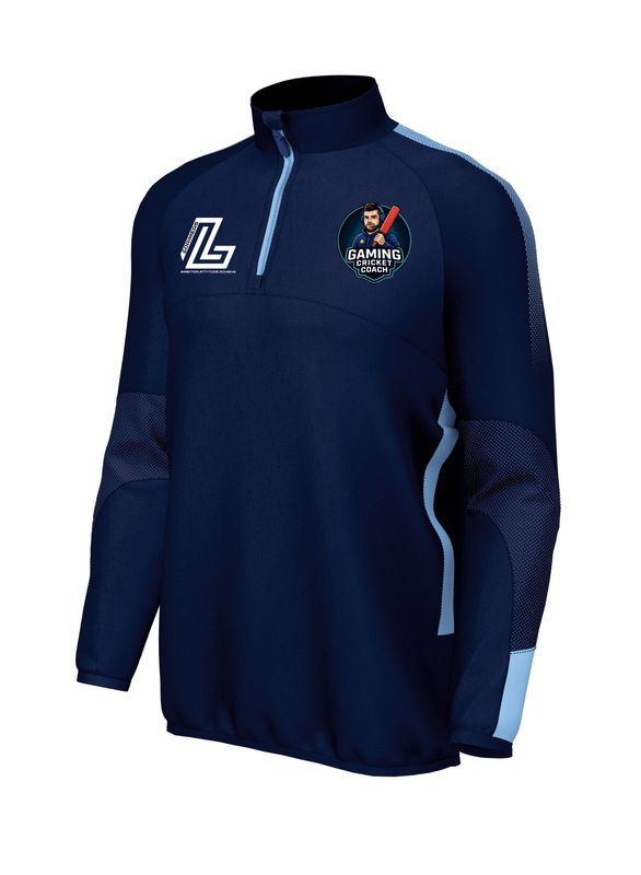 Gaming Cricket Coach Edge 1/4 Zip Midlayer Gaming Cricket Coach Edge 1/4 Zip Midlayer