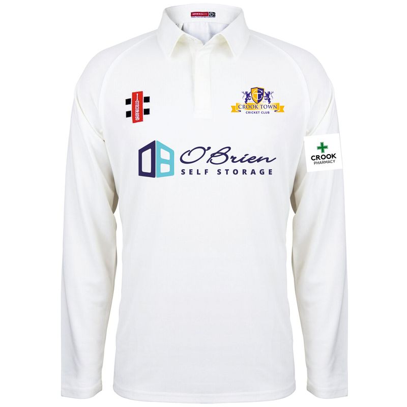 Crook Town Matrix V2 Long Sleeve Cricket Shirt Crook Town Matrix V2 Long Sleeve Cricket Shirt