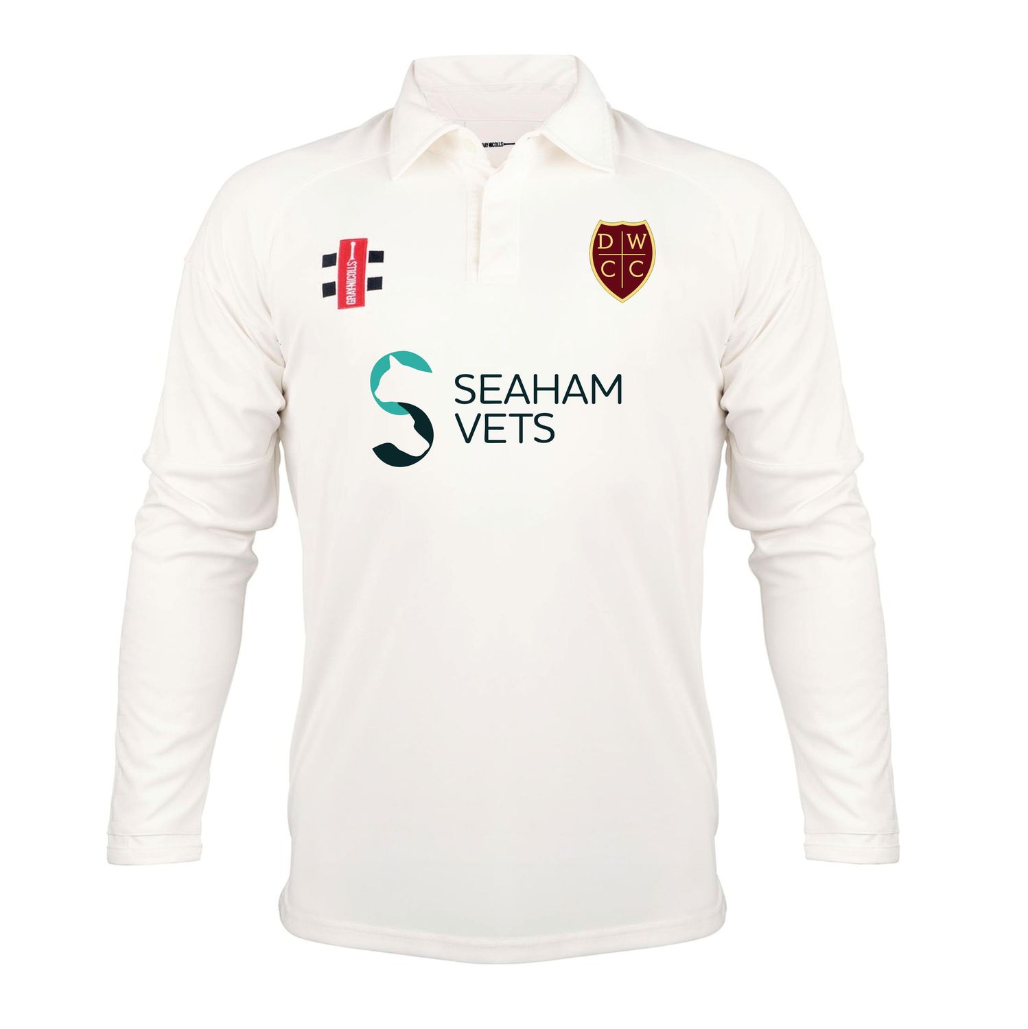 Dawdon Welfare Pro Performance Long Sleeve Cricket Shirt Dawdon Welfare Pro Performance Long Sleeve Cricket Shirt