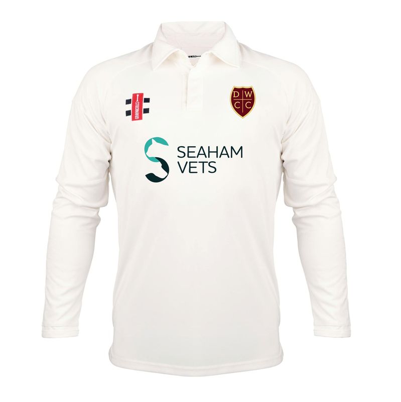 Dawdon Welfare Pro Performance Long Sleeve Cricket Shirt Dawdon Welfare Pro Performance Long Sleeve Cricket Shirt