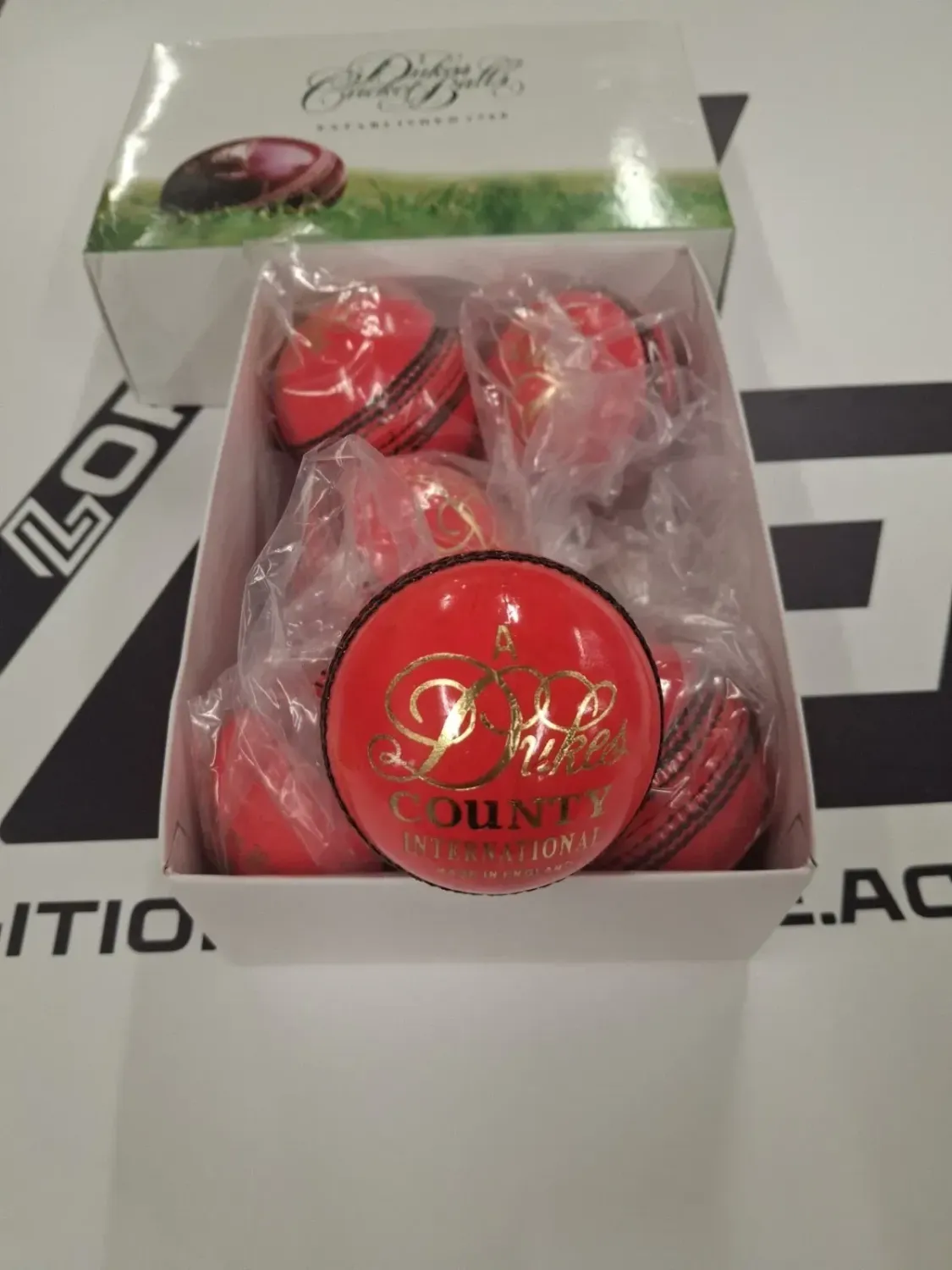 Dukes County International 'A' Cricket Balls - Pink Dukes County International 'A' Cricket Balls - Pink