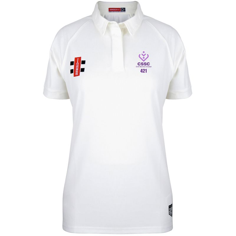 CSSC Ladies Fit Matrix V2 Short Sleeve Cricket Shirt CSSC Ladies Fit Matrix V2 Short Sleeve Cricket Shirt