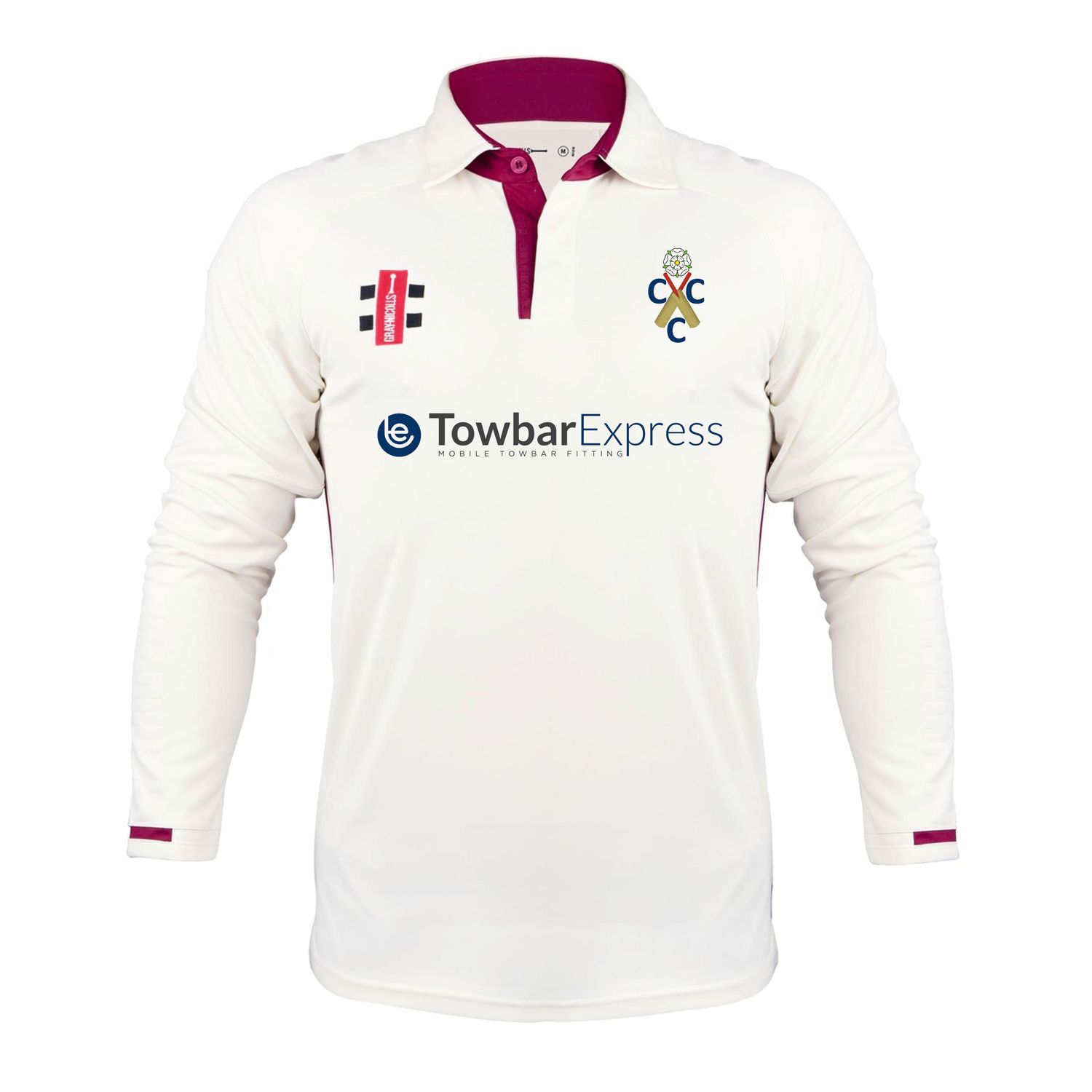 Castleton Pro Performance V3 Senior Long Sleeve Cricket Shirt Castleton Pro Performance V3 Senior Long Sleeve Cricket Shirt