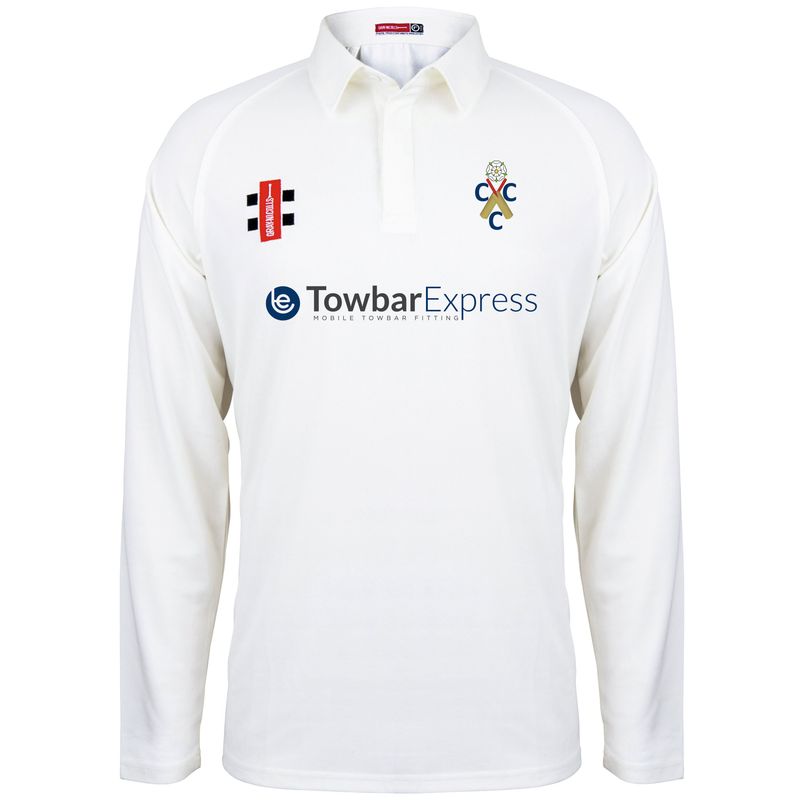 Castleton Matrix V2 Junior Long Sleeve Cricket Shirt Castleton Matrix V2 Junior Long Sleeve Cricket Shirt