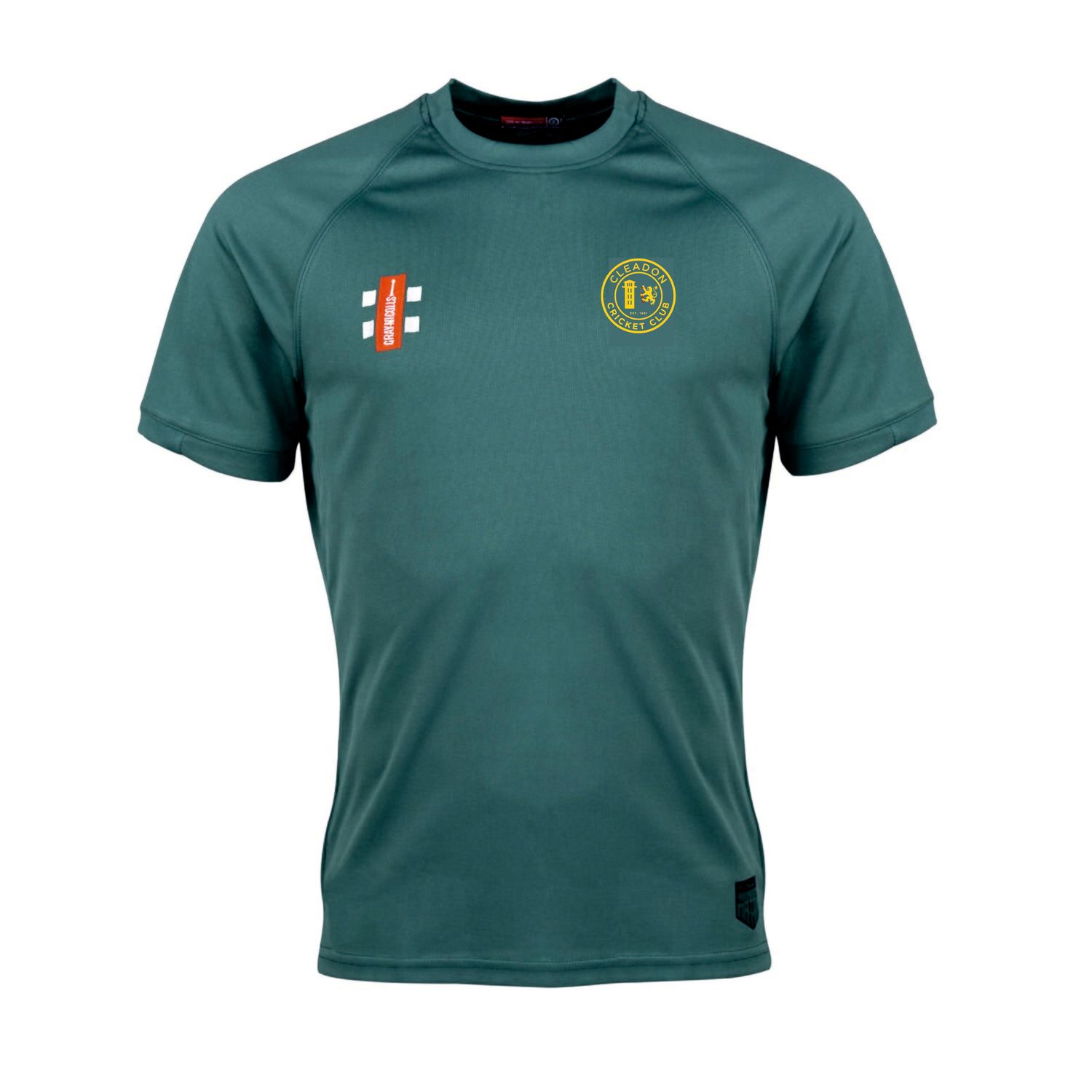Cleadon Matrix Short Sleeve Green T Shirt Adult Cleadon Matrix Short Sleeve Green T Shirt Adult
