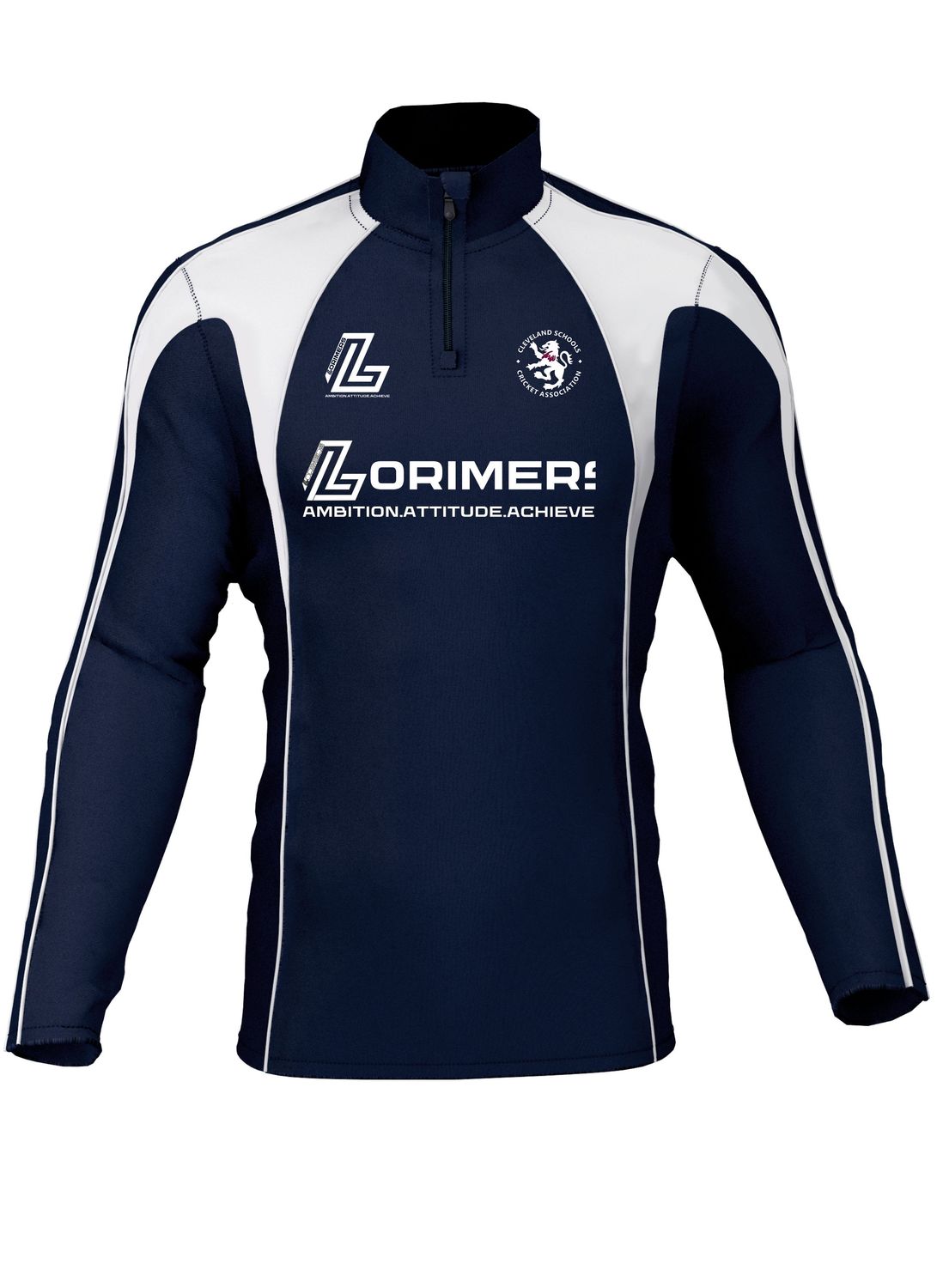 Cleveland Schools CA 1/4 Zip Training Top Cleveland Schools CA 1/4 Zip Training Top
