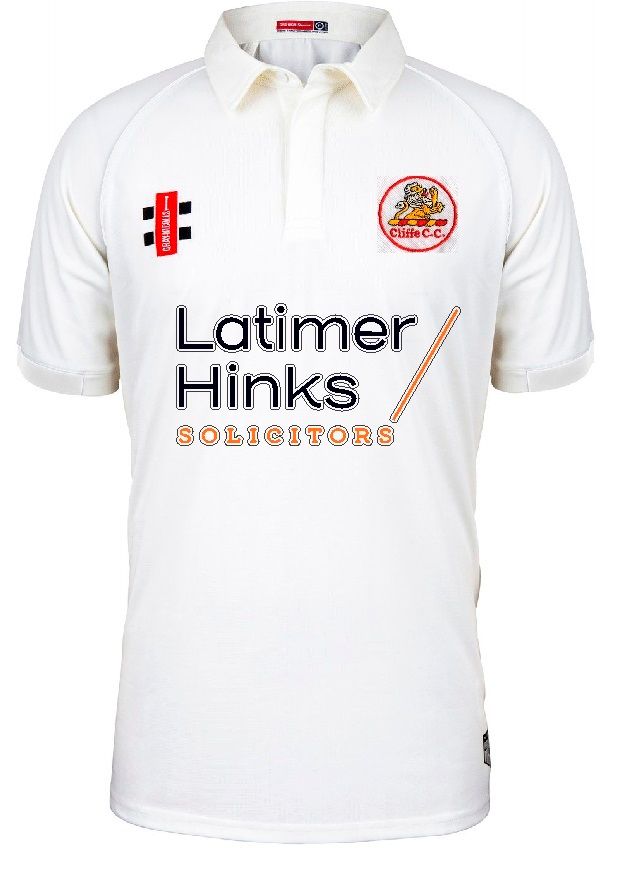 Cliffe Matrix V2 Short Sleeve Cricket Shirt Adult Cliffe Matrix V2 Short Sleeve Cricket Shirt Adult