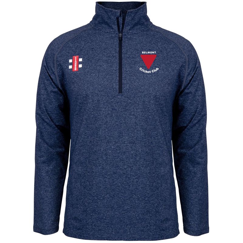 Belmont Velocity Mid Layer 1/4 Zip Top Belmont Velocity Mid Layer 1/4 Zip Top