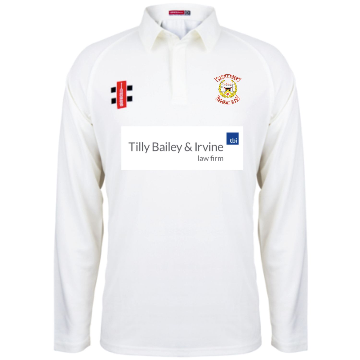 Castle Eden Matrix V2 Long Sleeve Cricket Shirt Castle Eden Matrix V2 Long Sleeve Cricket Shirt