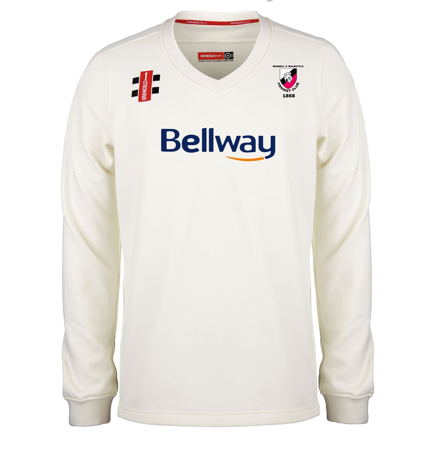 Benwell & Walbottle Pro Performance Long Sleeve Sweater Benwell & Walbottle Pro Performance Long Sleeve Sweater