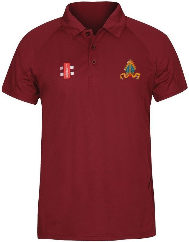 Bishop Auckland Matrix Maroon Polo Shirt Bishop Auckland Matrix Maroon Polo Shirt
