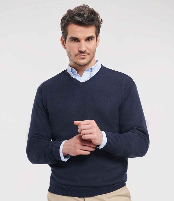 Bishop Auckland RUFC Cotton Acrylic V Neck Sweater Bishop Auckland RUFC Cotton Acrylic V Neck Sweater
