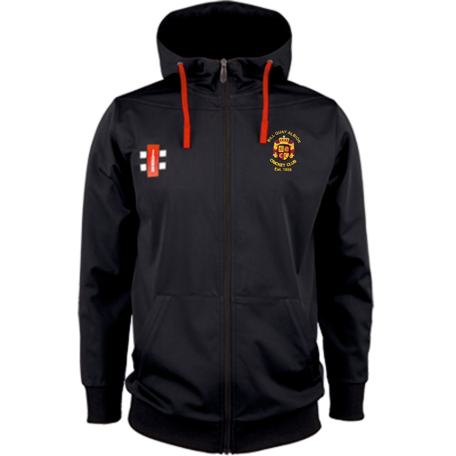 Bill Quay Pro Performance Full Zip Hooded Top Bill Quay Pro Performance Full Zip Hooded Top