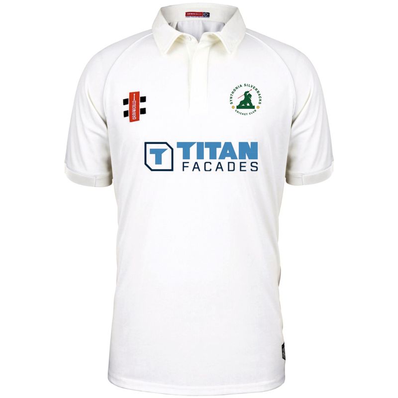 Billingham Synthonia Over 40's Matrix V2 Short Sleeve Cricket Shirt Billingham Synthonia Over 40's Matrix V2 Short Sleeve Cricket Shirt