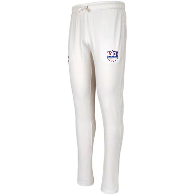 Arnside Pro Performance White Cricket Trousers Arnside Pro Performance White Cricket Trousers