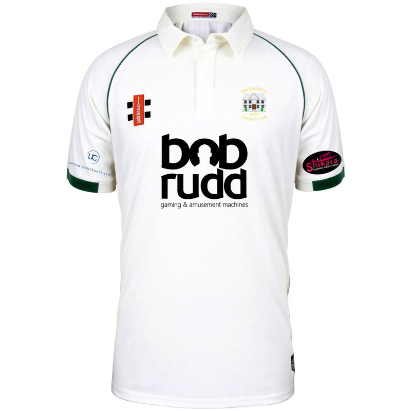Backworth Matrix V2 Short Sleeve Cricket Shirt Backworth Matrix V2 Short Sleeve Cricket Shirt