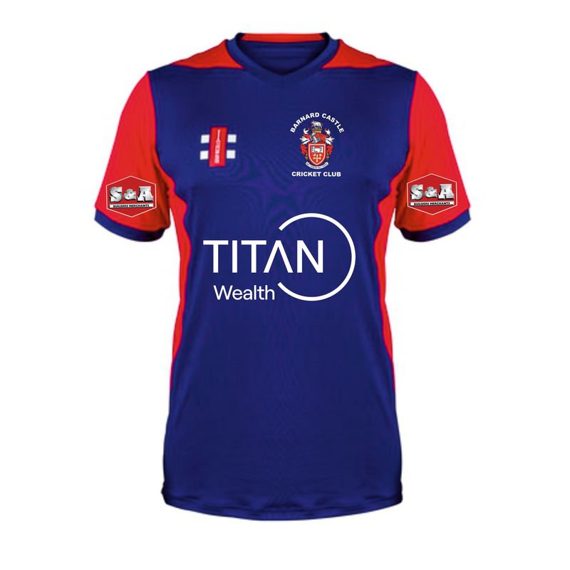 Barnard Castle Juniors T20 Short Sleeve Match Shirt Barnard Castle Juniors T20 Short Sleeve Match Shirt