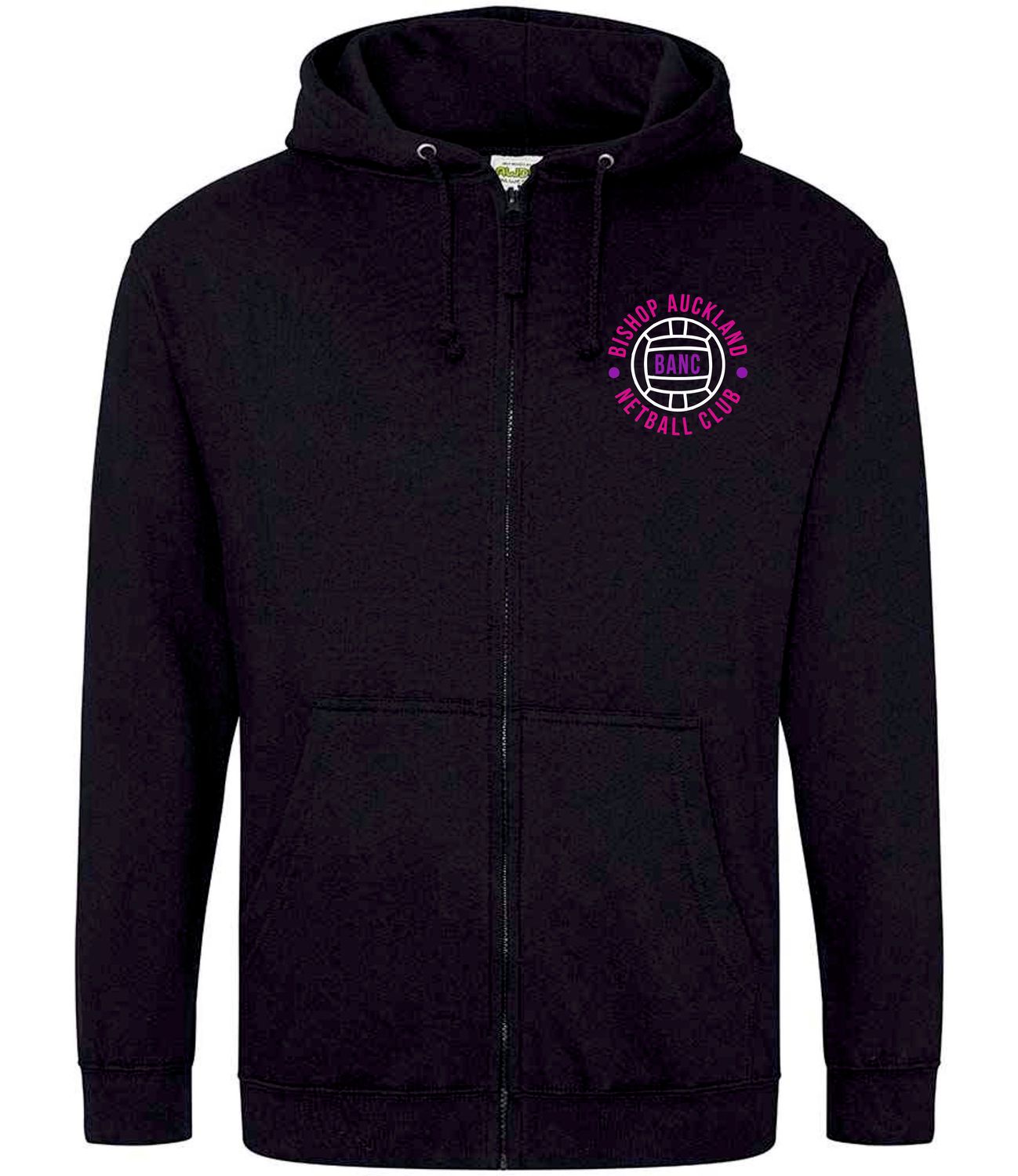 BANC Black Full Zip Hooded Top BANC Black Full Zip Hooded Top