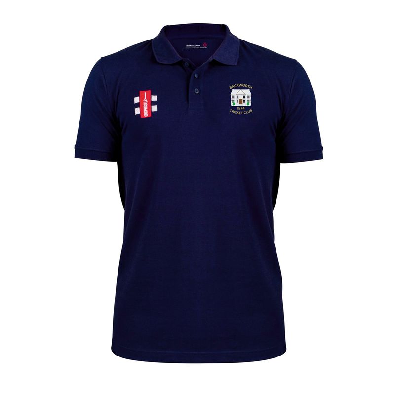 Backworth Velocity Navy Short Sleeve Polo Shirt Backworth Velocity Navy Short Sleeve Polo Shirt