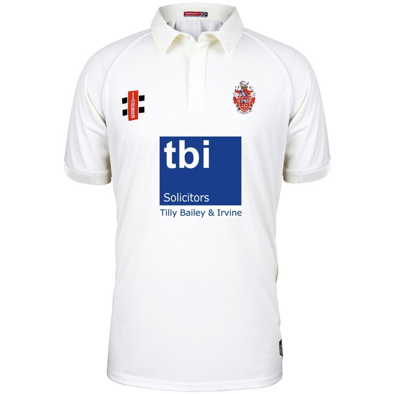 Barnard Castle Matrix V2 Short Sleeve Cricket Shirt Barnard Castle Matrix V2 Short Sleeve Cricket Shirt