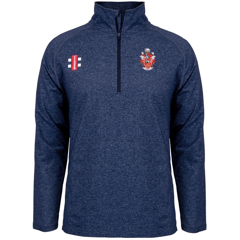 Barnard Castle SENIORS Velocity Slim Fit Mid Layer 1/4 Zip Top Barnard Castle SENIORS Velocity Slim Fit Mid Layer 1/4 Zip Top