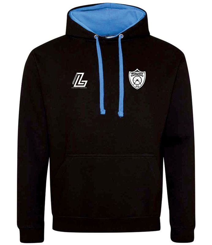 Bearpark FC Club Contrast Hoodie Bearpark FC Club Contrast Hoodie