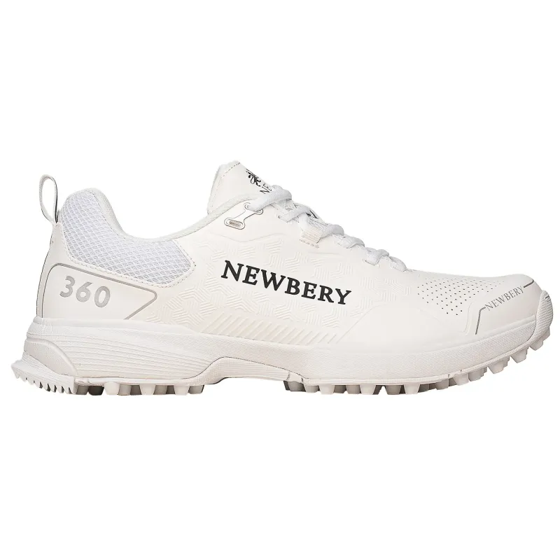 Newbery 360 Pimple Sole White Cricket Shoes - Junior Newbery 360 Pimple Sole White Cricket Shoes - Junior