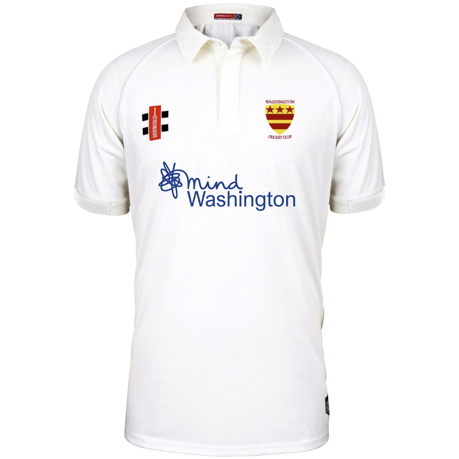 Washington Matrix V2 Short Sleeve Cricket Shirt Washington Matrix V2 Short Sleeve Cricket Shirt